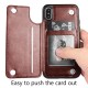 Multifunction Magnetic Leather Wallet Case Card Slot Shockproof Full Protection Cover for iPhone X 7/8 7/8 Plus