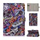 Universal Laptop Protective Case 7Inches Color Painted PU Cover with Front Snap Graffiti