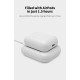 Bluetooth Headset Qi Wireless Charger Base for Smart Headset Charging Case Special Wireless Charger white