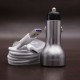 HUAWEI AP38 Supercharge Car Charger 4.5V 5A Max 22.5W Dual USB with 5A Type C Cable