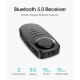 J19 Bluetooth Audio Receiver Mic Handsfree Call Wireless Adapter Bluetooth 5.0 Speaker Headphone Audio Transmitter black