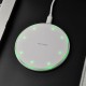 Smart Quick Wireless Charger for iPhone 8/X Samsung Huawei Xiaomi Dedicated Wireless Charging Mobile Phone Fast Charger white