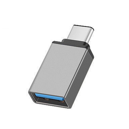 USB-C Type C 3.1 Male to USB 3.0 Type A Female Adapter Sync Data Hub OTG  gray