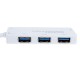 Usb 3.0 Hub Speed 4 Port white