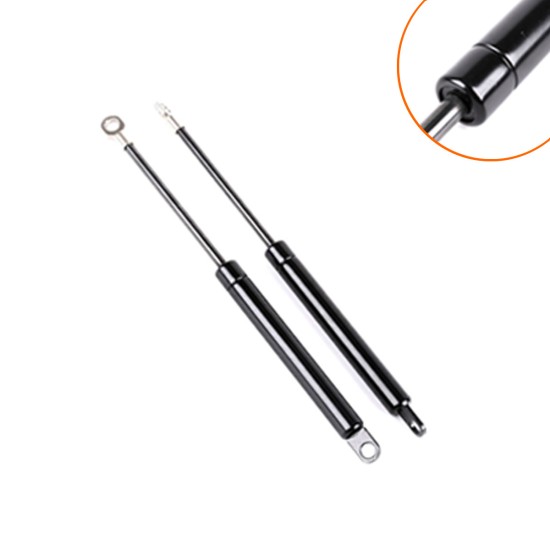 2 Pcs Hood Lift Support Struts Shock Springs Prop Rod for BMW E30 OE:51231906286 11811906286 black