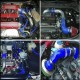 2pcs Silicone Radiator Hose For Honda Civic D15 D16 Eg Ek Ex 1992-2000 Blue Id 28mm blue_2pcs