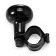 2pcs/set Car Steering Wheel Suicide Spinner Power Knob with Clamp  for All Vehicles 1 silver 1 black