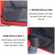 3pcs ABS Passenger Storage Tray Organizer Door Pocket Front Door Storage Pockets for Jeep JK11-18