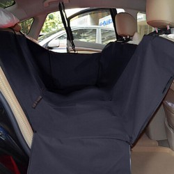 Black Waterproof Vehicle-Mounted Pet Car Back Seat Mat Soiling Resistant Cushion Seat Cover