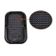 Car Dashboard Anti Slip Pad Rubber Mobile Phone Holder Skidproof Grip Mat for GPS DVR Black