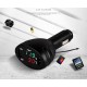 Car Digital LED Thermometer Voltmeter Auto Dual USB Charger Battery Monitor Temperature Gauge green red light