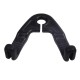 Car Seat Hook Auto Headrest Hanger Bag Holder for Car Bag Purse Cloth Storage 9.6*10.4CM black