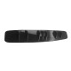 Car Universal Spoiler Rear Bumper Lip Diffuser Lower Bumper Shark Fins Rear Spoiler  Carbon fiber color