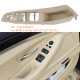 Door Handle Window Switch Panel for BMW 5 Series F10 F18 520 523 525(Beige) Beige