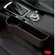 Multifunction Leather Storage Box for Car Seat Side Gap Leather black Main driver