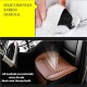 Orange Breathable PU Leather Bamboo Charcoal Car Interior Seat Cover Cushion Pad for Auto Supplies Office Chair