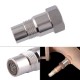 Oxygen O2 Sensor Spacer Adapter Bung Catalytic Converter Fix Check Engine Light Silver