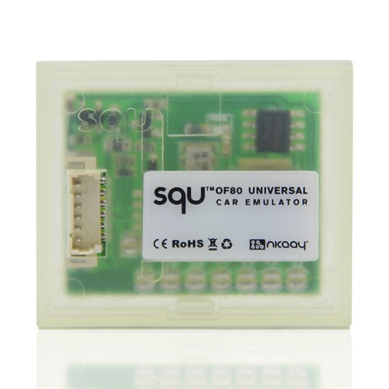 SQU OF80 Universal Car Emulator Supports IMMO/Seat Occupancy Sensor/Tacho Programs As shown