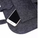 Storage Bag Felt Storage Bag Car Storage Hanging Bag Mobile Phone Flat Storage Bag black