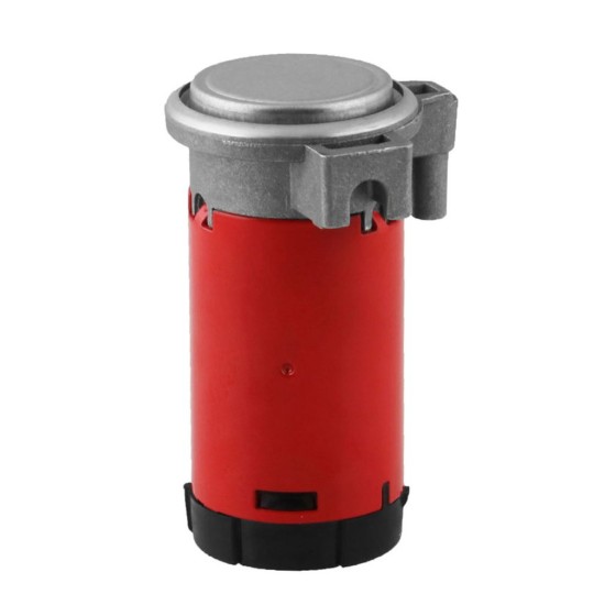 Universal Horn Air Pump 12v/24v Loud Car Train Siren Horn Air Compressor Motorcycle Electric Machine Silver