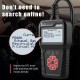 Ancel As100 Obd2 Scanner Car Check Engine Fault Detector Code Reader Diagnostic Tool Black