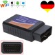 ELM 327 Wifi V1.5 OBD2 OBDII Car Diagnostic Scanner PIC18F25K80 Chip OBD 2 Auto Code Reader Android/IOS Diagnostic-Tool