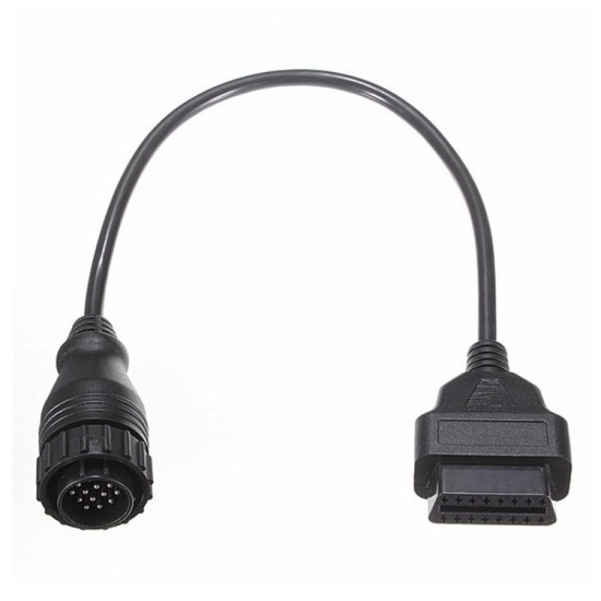 For Benz Sprinter 14 Pin to 16 Pin OBD2 Diagnostic Convertor Adapter Cable black