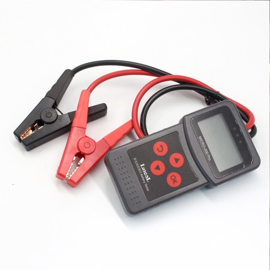 Micro-200 Pro Car Battery Tester 12V 3-220ah Battery Analyzer Charging Test Diagnostic Tool Grey