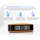 U8 Wireless TPMS Car Tire Pressure LCD Monitoring System with 4 External Sensors USB Charging Built-in Lithium Battery Tire Pressure Monitor U8-TJ Orange_Built-in model