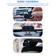 U903Z-WF External Wireless TPMS Car Tire Pressure Monitoring System black