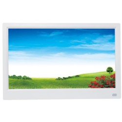 11.6 inches HD LED Photo Frame Digital Photo Frame Album Player with Motion Sensor White British regulations