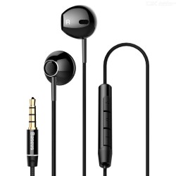 Baseus Encok H06Side-in-ear Wire-controlled Earphones Metal Wire Control Box Plus Armor Cable Plus Side-in-ear Ear Shells - Free shipping - DealExtreme