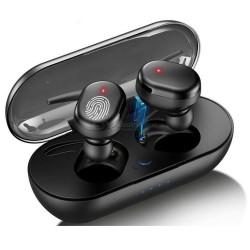 Bluetooth Earphone Wireless Stereo Bluetooth 5.0 Touch Control Waterproof Noise Reduction - Free shipping - DealExtreme