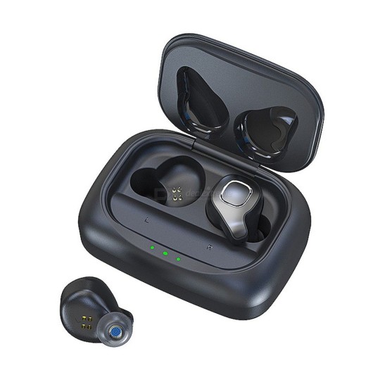 FMJ F8 TWS Bluetooth 5.0 Earbuds Mini Waterproof HiFi Wireless Headset Sports Earphone With 2200mAh Charging Box - Free shipping - DealExtreme