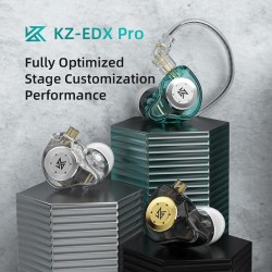 KZ EDX PRO-HIFI Dynamic Sports Headphones, Noise Reduction Sports In-Ear Headphones - Free shipping - DealExtreme