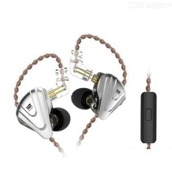 KZ ZSX 1DD+5BA Hybrid Drivers HIFI Bass Earbuds In-Ear Monitor Noise Cancelling Earphones Metal Headset - Free shipping - DealExtreme