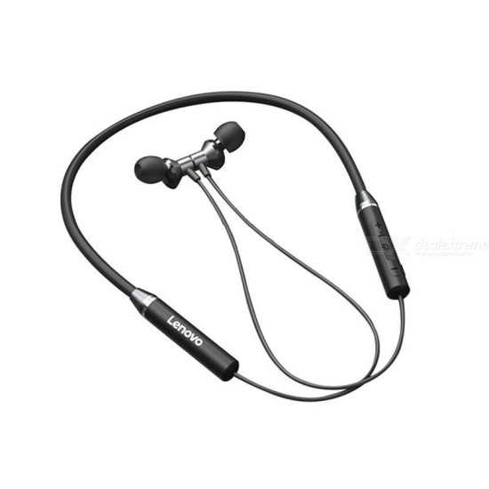 Lenovo Bluetooth5.0 Wireless Earbuds Magnetic Neckband Earphones IPX5 Waterproof Sport Headset with Noise Cancelling Mic HE05 - Free shipping - DealExtreme