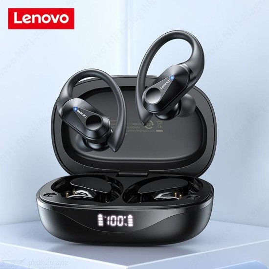 Lenovo LP75 Sports Bluetooth Earphones with Mics Bluetooth 5.3 Wireless Headphones HiFi Stereo Wireless Earbuds - Free shipping - DealExtreme