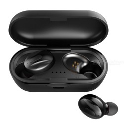 Mini TWS Bluetooth 5.0 Wireless Earbuds, In-Ear Sport Earphones with HD Stereo Bass - Free shipping - DealExtreme