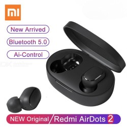 New Xiaomi Redmi Airdots 2 TWS Wireless Earphone Bluetooth Headphones Fone with Mic Original Redmi Airdots 2 Wireless Headphones - Free shipping - DealExtreme