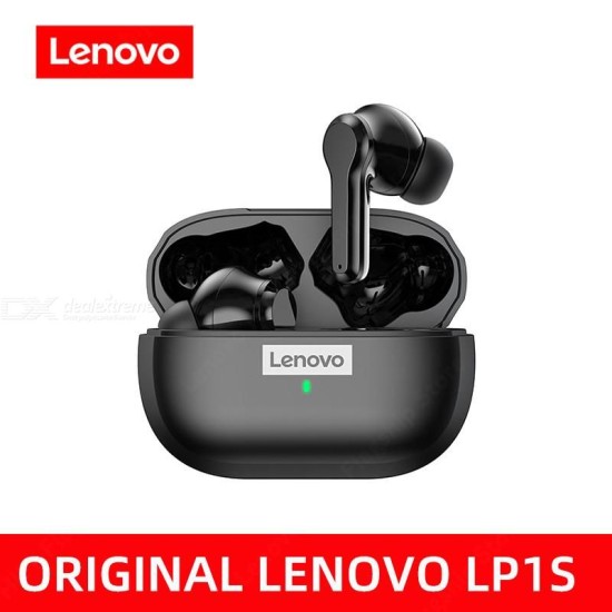 Original Lenovo LP1S TWS Earphone Wireless Bluetooth 5.0 Headphones Waterproof Sport Headsets Noise Reduction Earbuds with Mic - Free shipping - DealExtreme