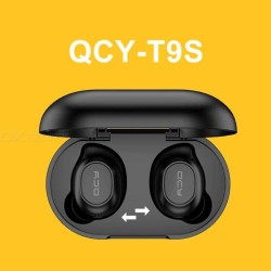 Pre-sale QCY-T9S TWS Bluetooth Earphone Mini Binaural Wireless Earbuds Headset W/ Charging Box For Mobile Phones - Free shipping - DealExtreme