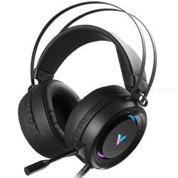 RAPOO VH500 Gaming Headphone Wired Headset With Microphones 7.1 Sound Track RGB Gaming Headphone USB Power - Free shipping - DealExtreme