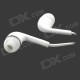 S-What In-Ear Earphone w/ Mic. for Samsung Galaxy S4 i9500  - Free shipping - DealExtreme