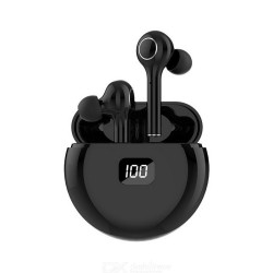 TW13 True Wireless Noise Reduction Earbuds In-ear LED Digital Display Sport Headphones - Free shipping - DealExtreme