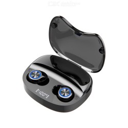 TW90 True Wireless Bluetooth Earbuds Fingertip Touch Control LED Digital Display Headphones - Free shipping - DealExtreme