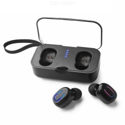 TWS Ti8s Mini Wireless Earphones Bluetooth 5.0 Stereo Earbud Headset Fitness Headphones Mic For IPHONE Xiaomi - Free shipping - DealExtreme