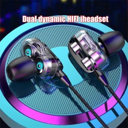 Universal In-Ear Gaming Headphones Heavy Bass Wired Stereo Headphones With Microphone - Free shipping - DealExtreme