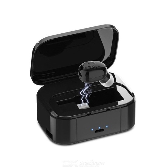 Y01 Mini Wireless Bluetooth Headset Handsfree Sports Earphone With Charging Box For Mobile Phone - Free shipping - DealExtreme