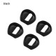 2 Pair Silicone Case Cover Earbud Anti Slip Earphone Tips for Apple AirPods Earpods black